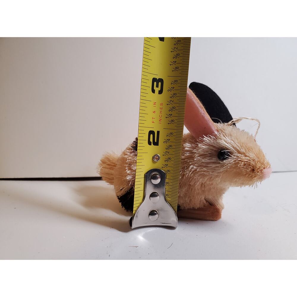Natural Fiber Ornament - Rabbit - Picture 2 of 2